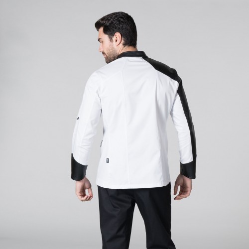 Chaqueta cocina Garys Gil 9401 Blanco