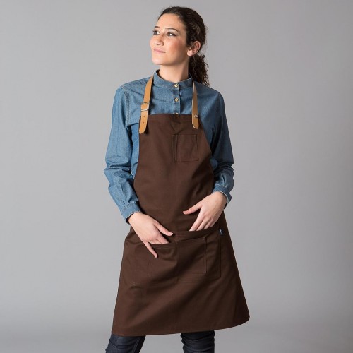 Delantal de camarero Garys 156400 Chocolate