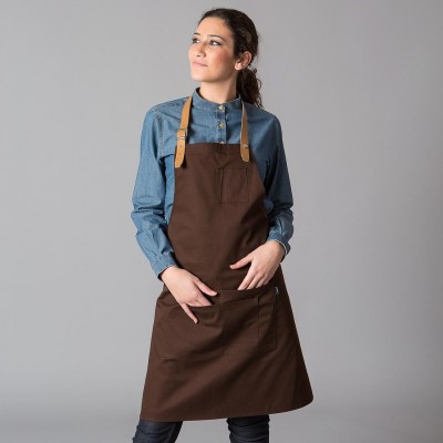 Delantal de camarero Garys 156400 Chocolate