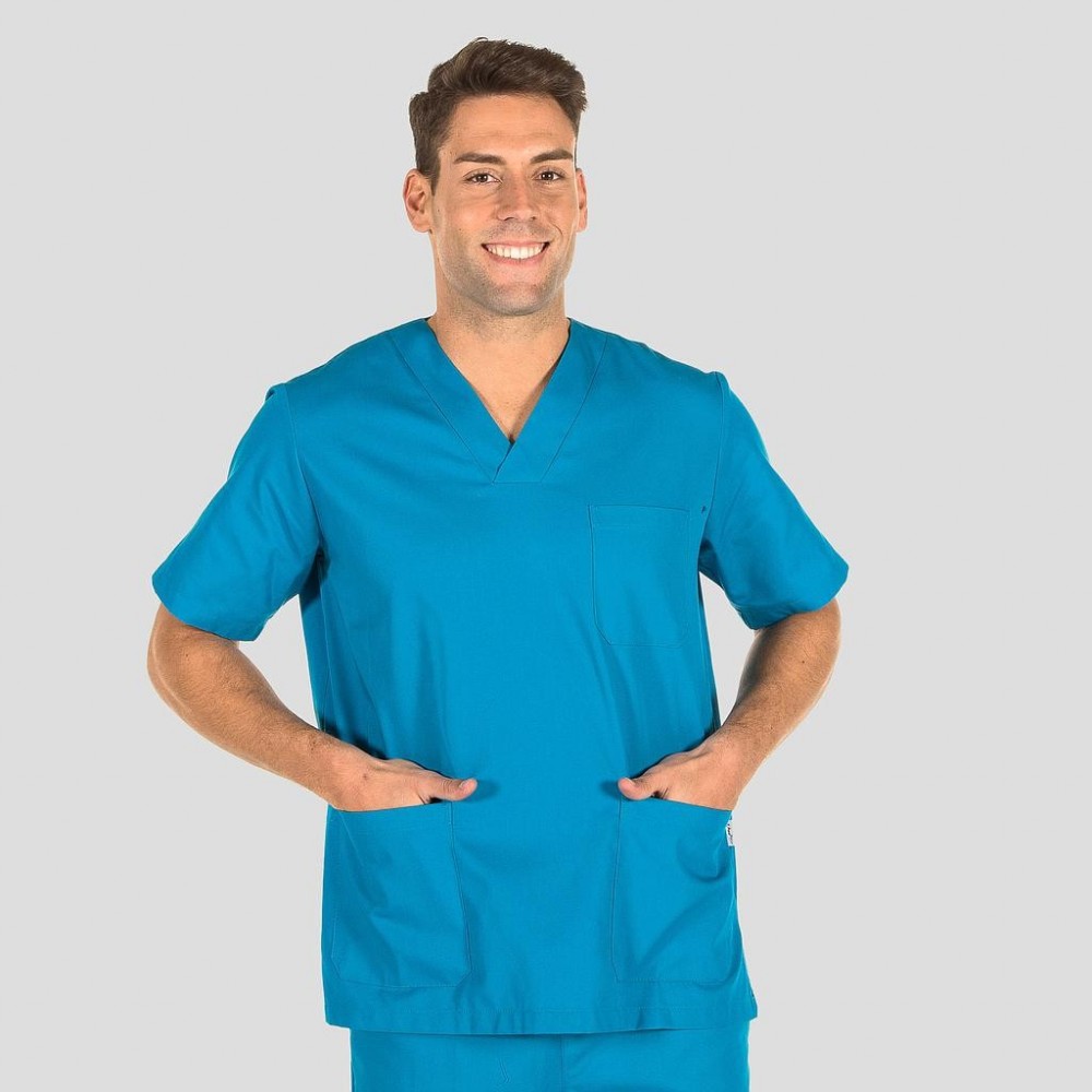 Blusa sanitaria unisex Garys 605000 Turquesa