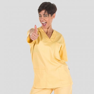 Blusa sanitaria unisex Garys 605000 Vainilla