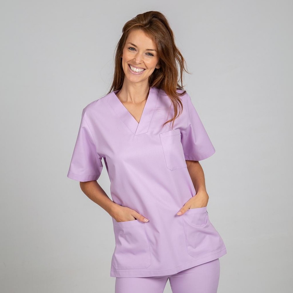 Blusa sanitaria unisex Garys 605000 Lila