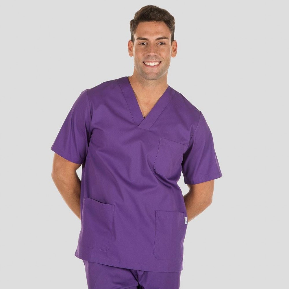 Blusa sanitaria unisex Garys 605000 Morado