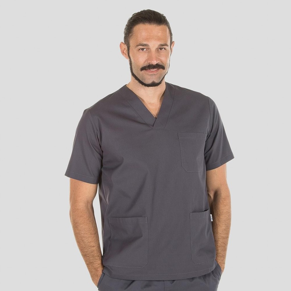Blusa sanitaria unisex Garys 605000 Gris marengo