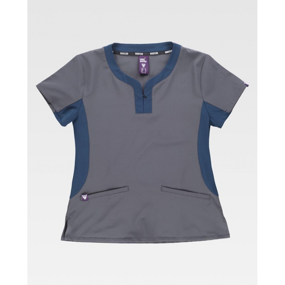 Casaca sanitaria Workteam B6954 Gris/Azafata