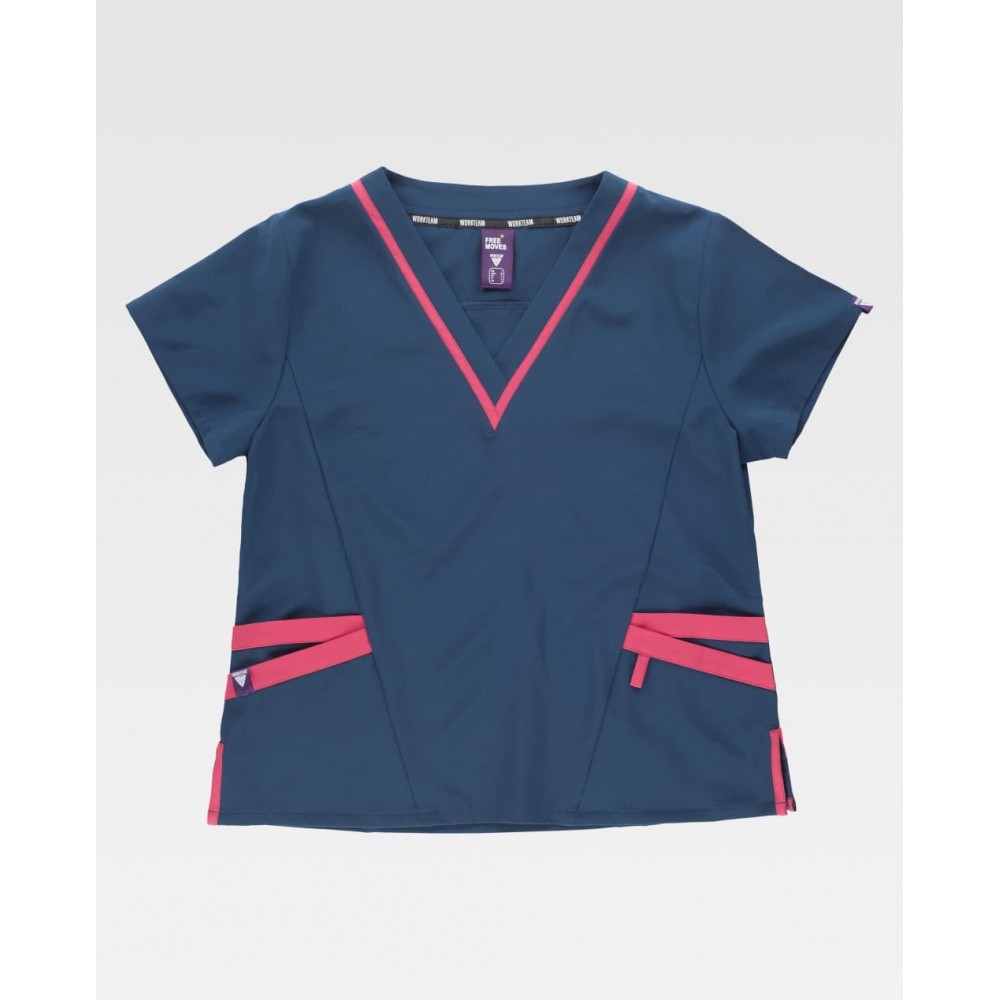 Casaca Workteam B6952 Azafata/Fucsia
