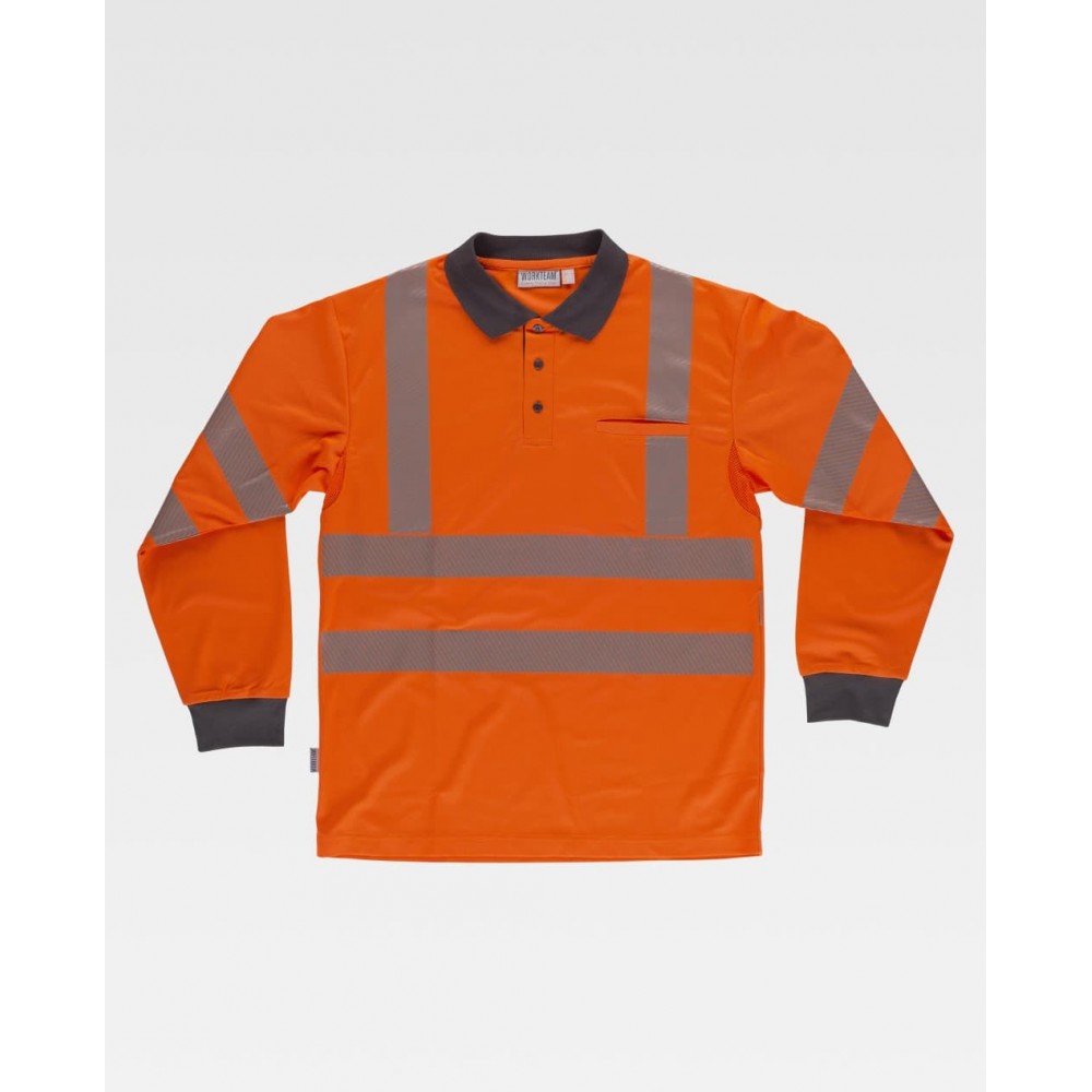 polo reflectante interior afelpado Workteam C3883