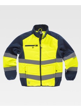 Chaqueta workshell alta visibilidad Workteam S9600