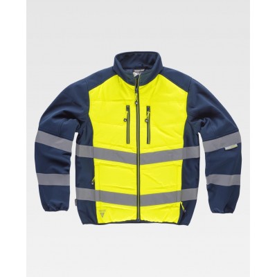 Chaqueta alta visibilidad workshell Workteam S9605