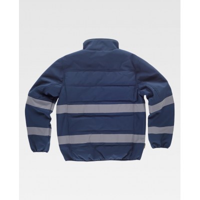 Chaqueta alta visibilidad workshell Workteam S9605