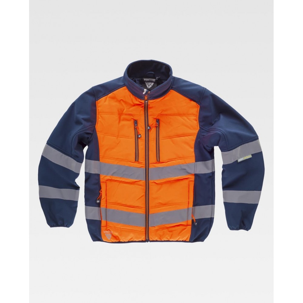 Chaqueta alta visibilidad workshell Workteam S9605