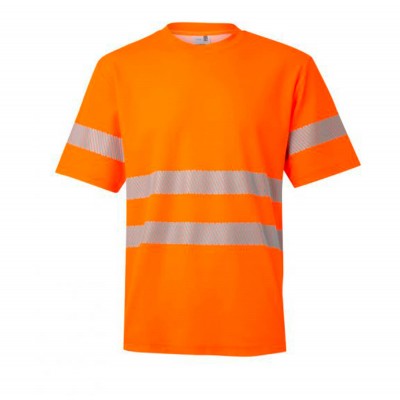 Camiseta alta visibilidad Velilla 305508 Naranja