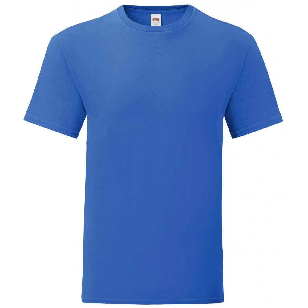 Camiseta de trabajo Fruit of the loom 61430 Azul cobalto