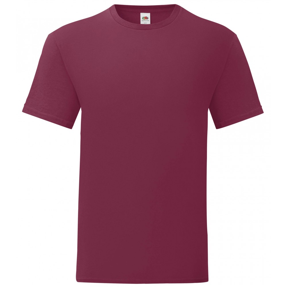 Camiseta de trabajo Fruit of the loom 61430 Granate