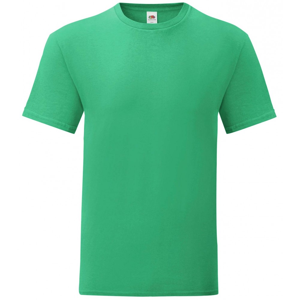 Camiseta de trabajo Fruit of the loom 61430 Verde kelly