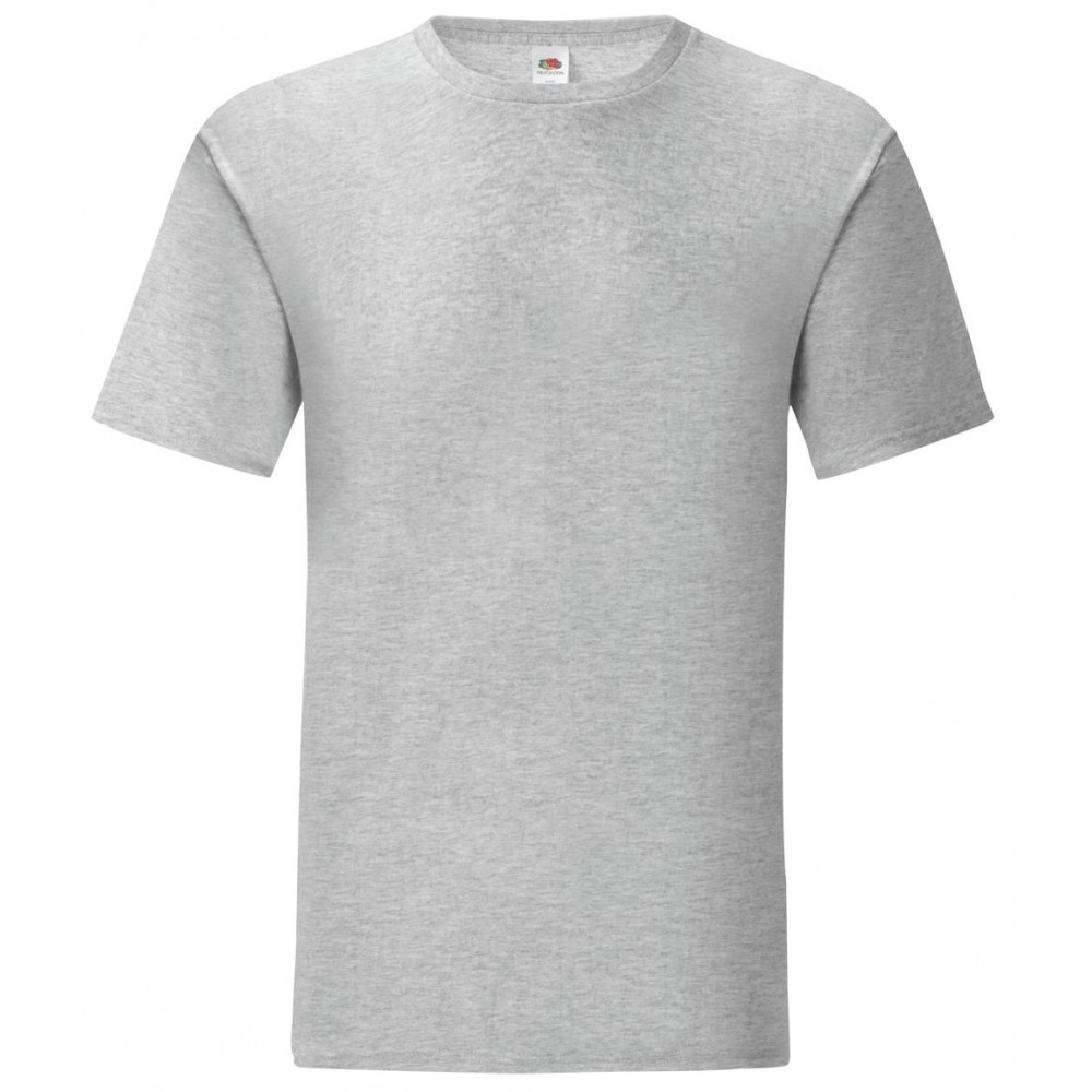Camiseta de trabajo Fruit of the loom 61430 Gris jaspeado