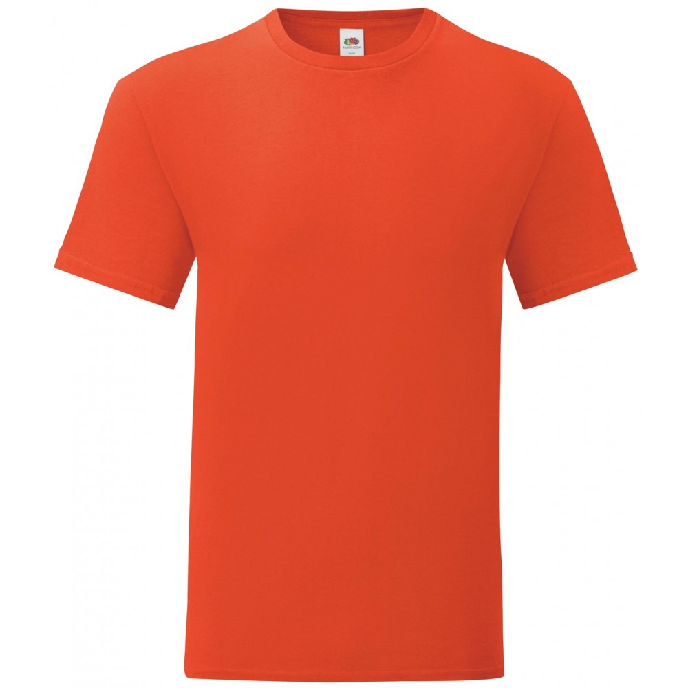 Camiseta de trabajo Fruit of the loom 61430 Naranja llama
