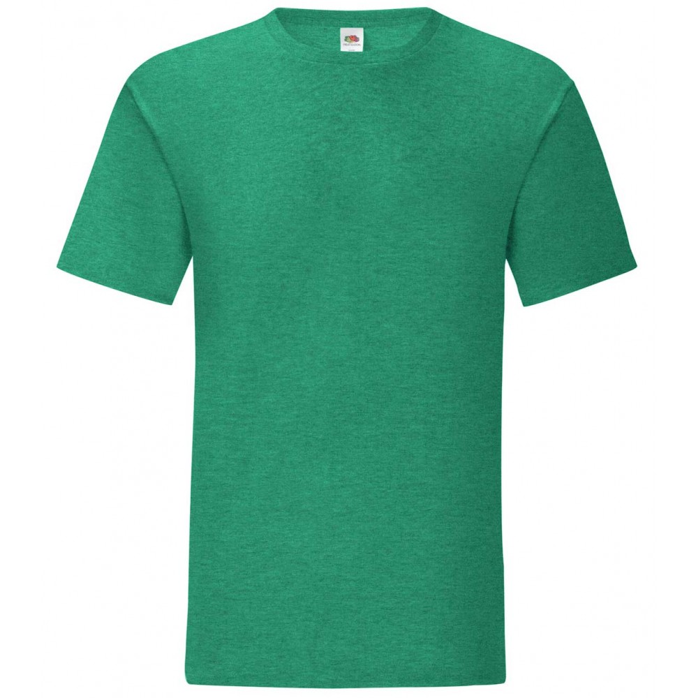 Camiseta de trabajo Fruit of the loom 61430 Verde pino