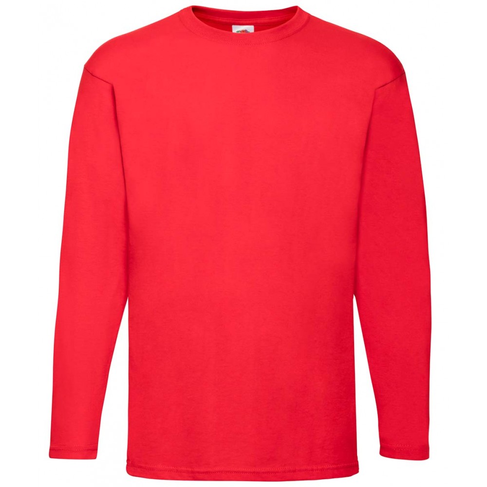 Camiseta de trabajo Fruit Of The Loom 61038 roja