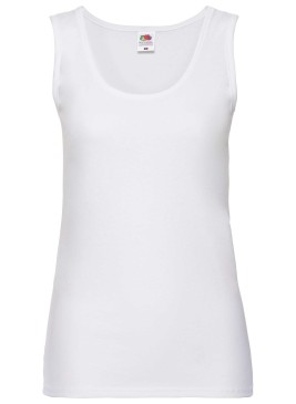 Camiseta de trabajo de mujer Fruit Of The Loom 61376 Blanca