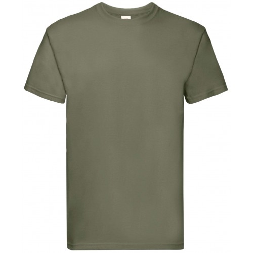 Camiseta de trabajo Fruit Of The Loom 61044 verde oliva