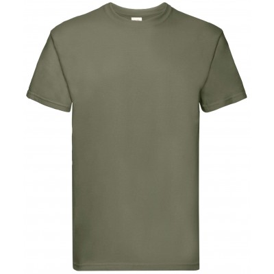 Camiseta de trabajo Fruit Of The Loom 61044 verde oliva
