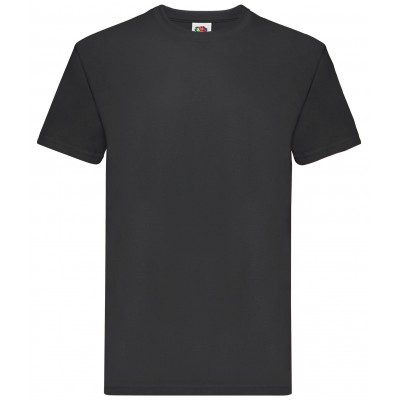 Camiseta de trabajo Fruit Of The Loom 61044 Negra