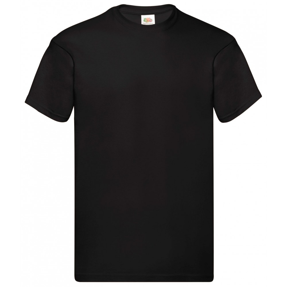 Camiseta de trabajo Fuit Of The Loom 61082 Negra