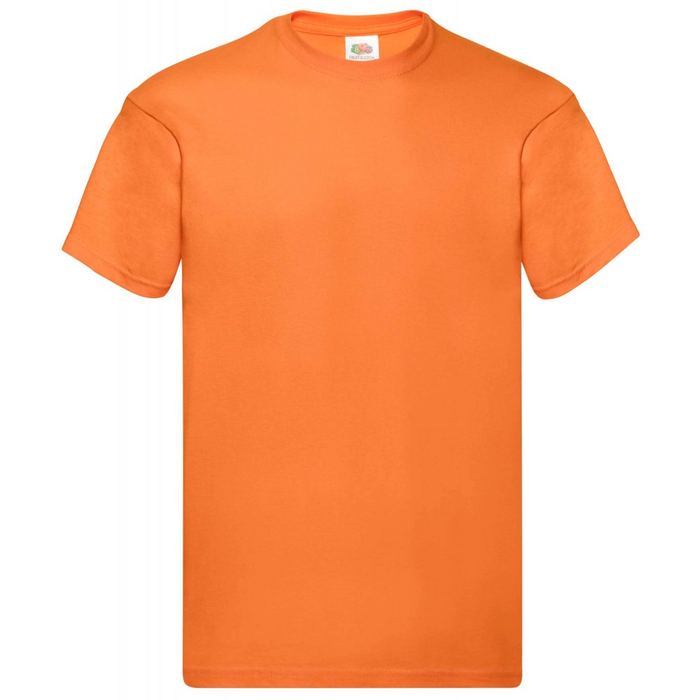 Camiseta de trabajo Fuit Of The Loom 61082 Naranja