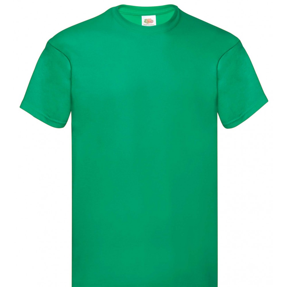 Camiseta de trabajo Fuit Of The Loom 61082 Verde Kelly