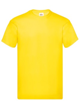 Camiseta de trabajo Fuit Of The Loom 61082 Amarillo