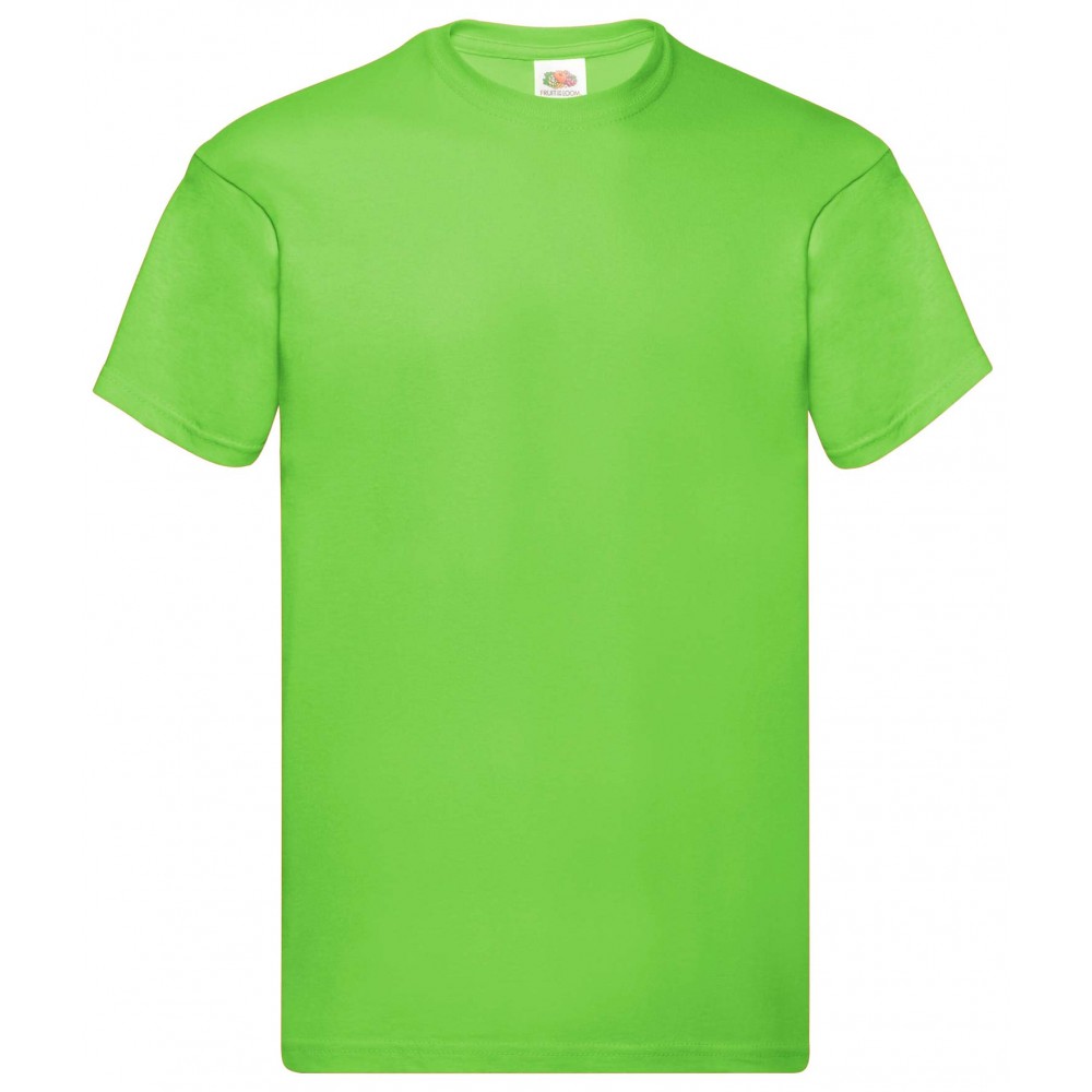 Camiseta de trabajo Fuit Of The Loom 61082 Verde lima