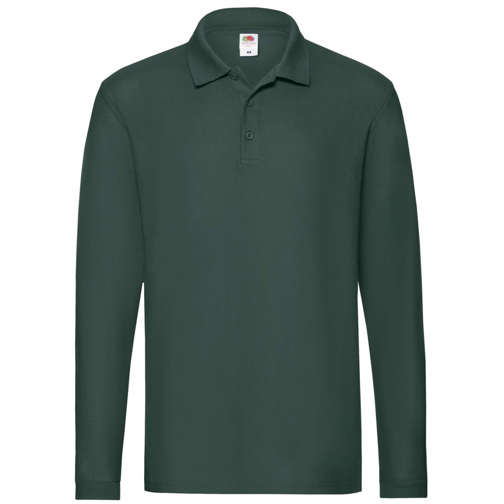 Polo de trabajo  Fruit Of The Loom 63310 Verde pino