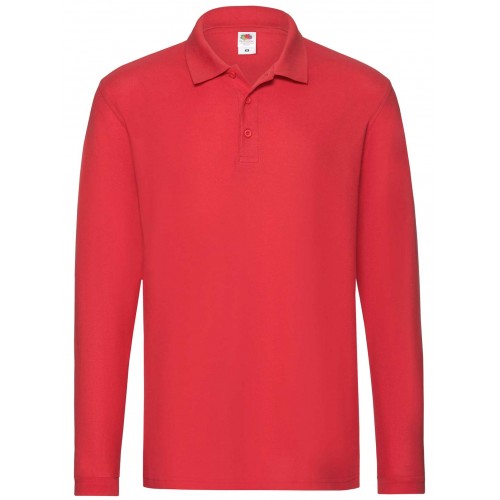 Polo de trabajo  Fruit Of The Loom 63310 Rojo