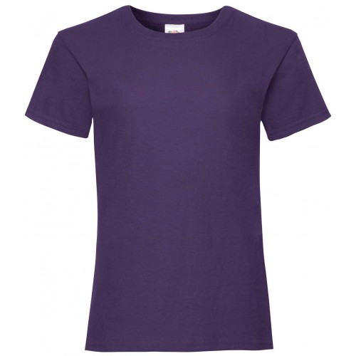 Camiseta niña Fruit Of The Loom 61005