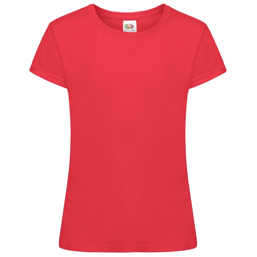 Camiseta niña Fruit Of The Loom 61017