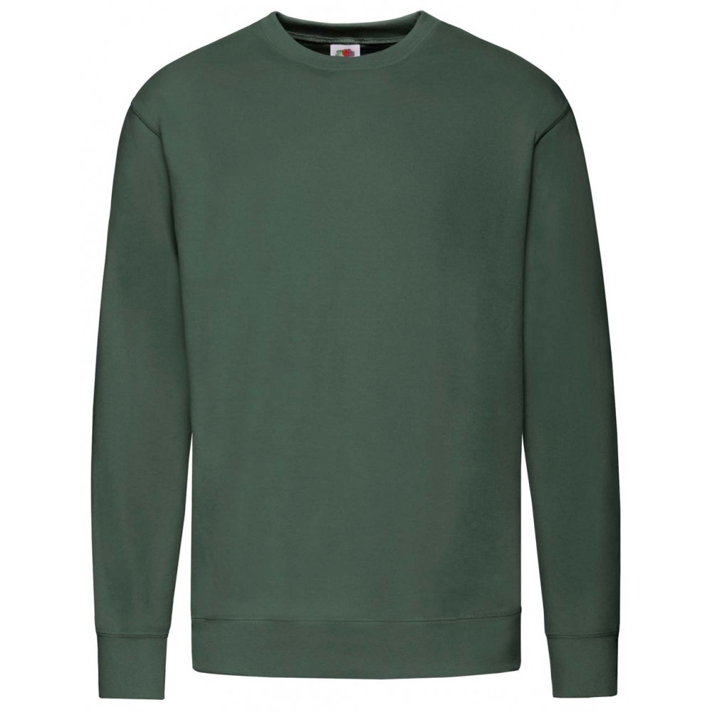 Sudadera de trabajo básica y ligera Verde botella