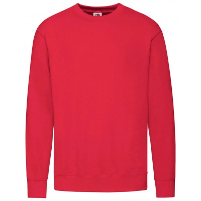 Sudadera de trabajo básica y ligera Rojo