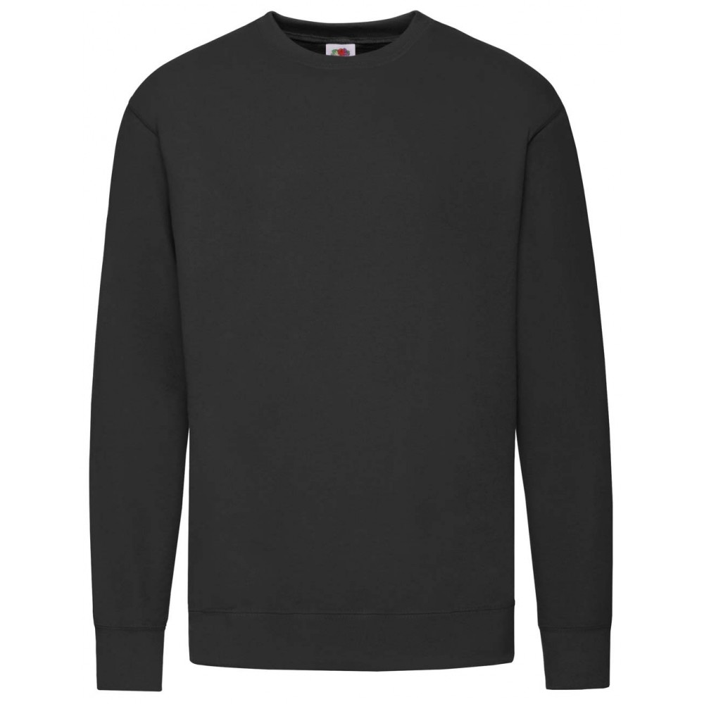 Sudadera de trabajo básica y ligera negra