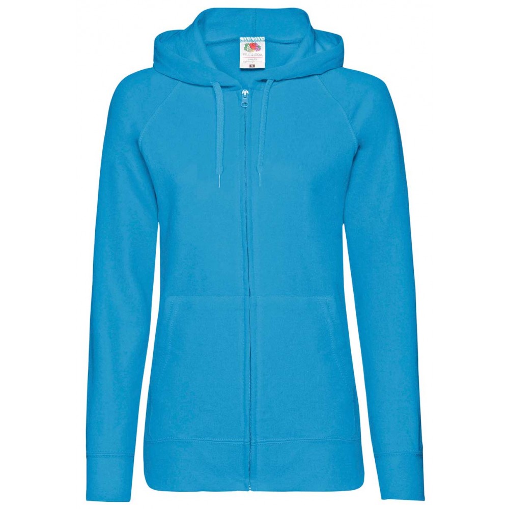 Sudadera de trabajo mujer Fruit Of The Loom 62150 Azul Azure