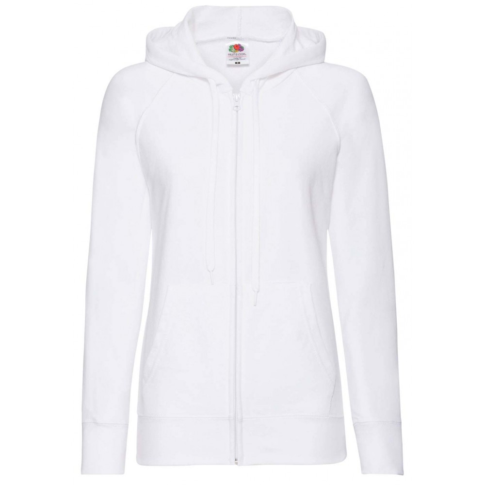 Sudadera de trabajo mujer Fruit Of The Loom 62150 Blanco