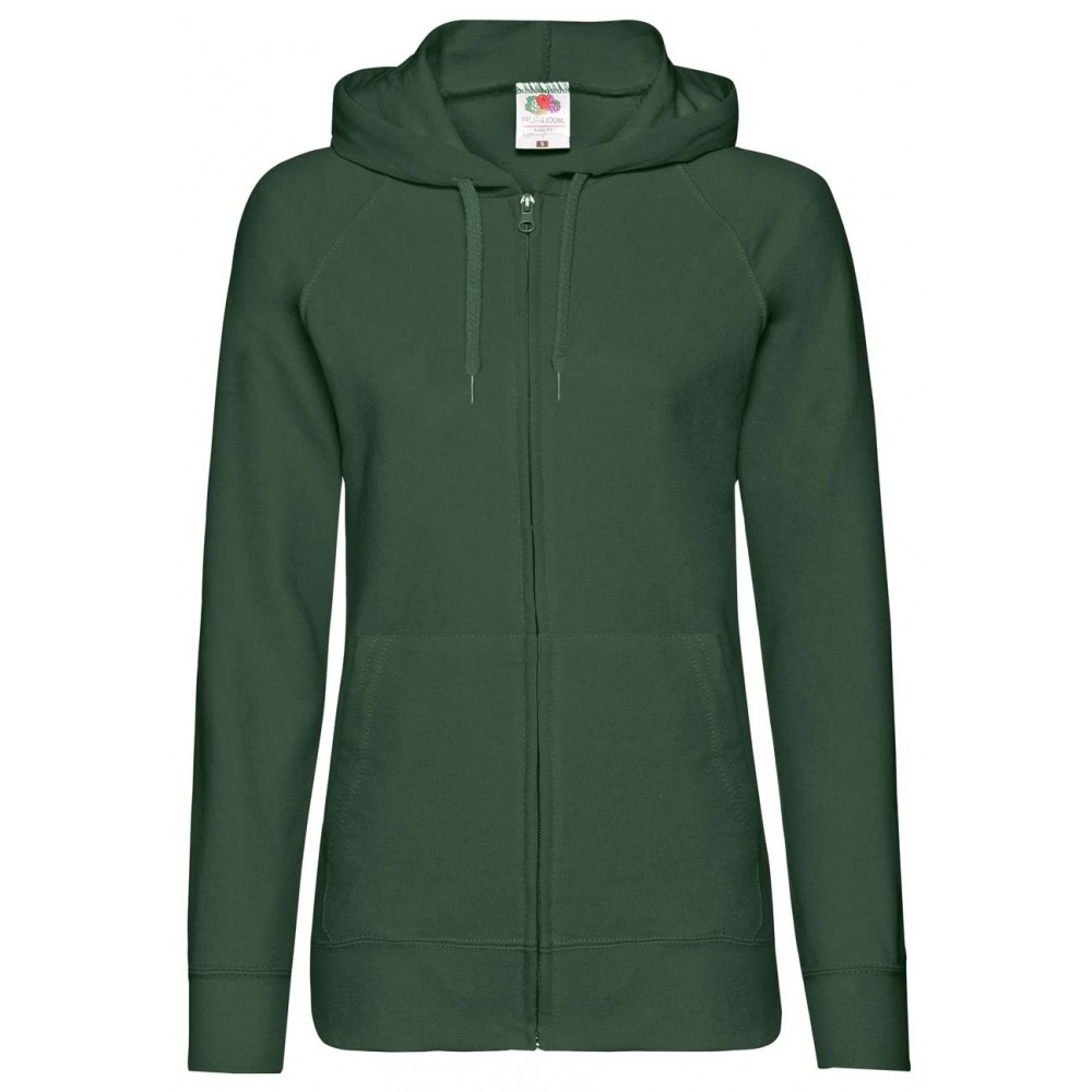 Sudadera de trabajo mujer Fruit Of The Loom 62150 Verde botella