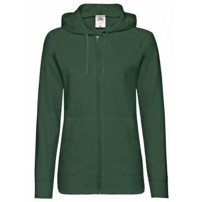 Sudadera de trabajo mujer Fruit Of The Loom 62150 Verde botella