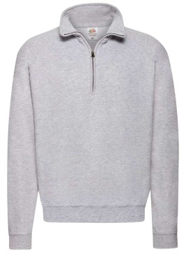 Sudadera de trabajo Fruit Of The Loom 62114 Gris jaspeado