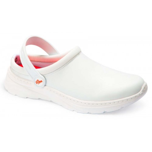Zueco Sanitario con correa Javea Dian Blanco