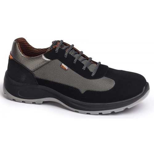 Zapatilla de seguridad deportivo Aitana Dian Gris-negro