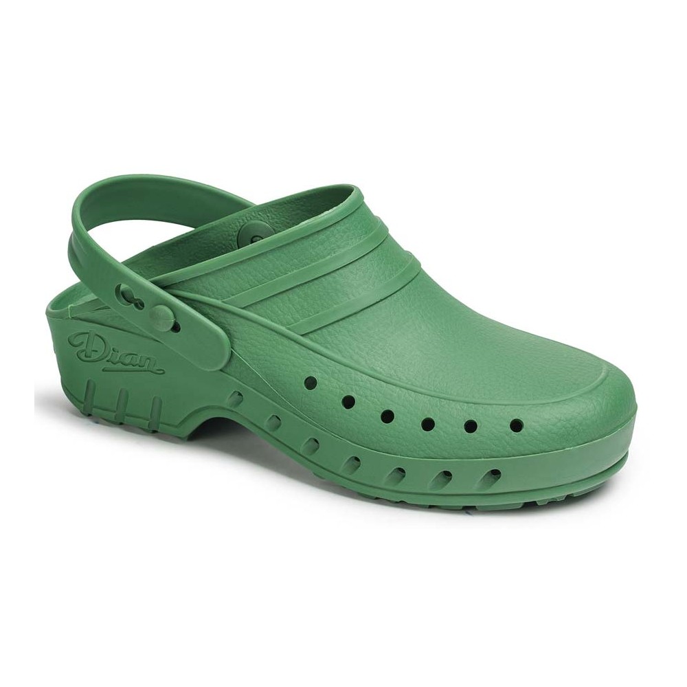 Zueco sanitario perforado 02-S Dian Verde