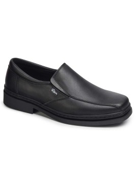 Zapato de trabajo cerrado de piel Congreso Dian Negro
