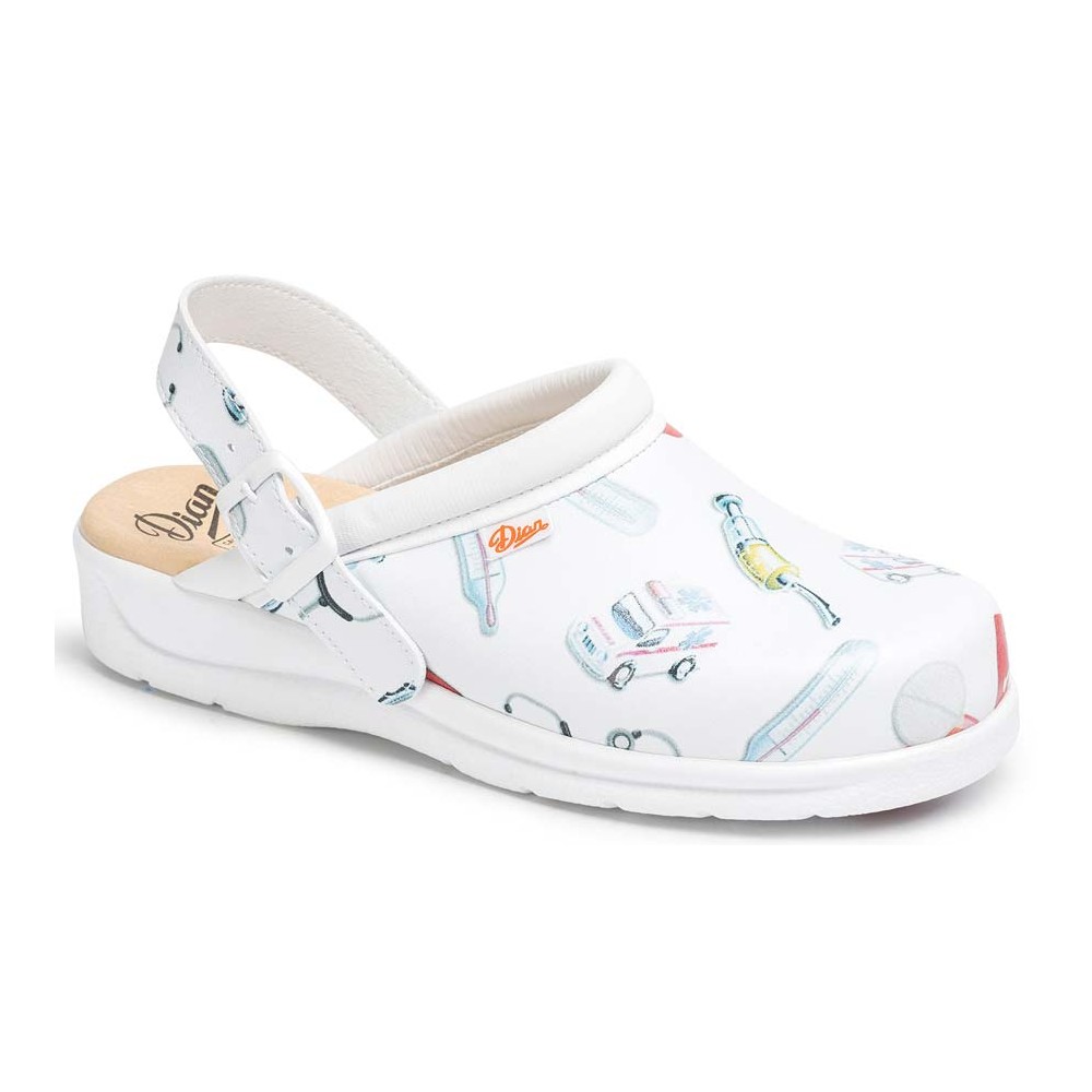Zueco Pisa estampado Dian
