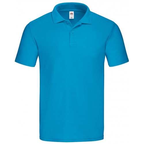 Polo de trabajo Fruit Of The Loom Azul Azure